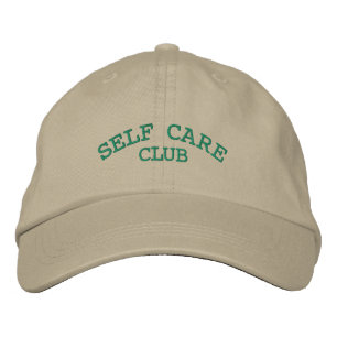Self Care Club Embroidered Hat