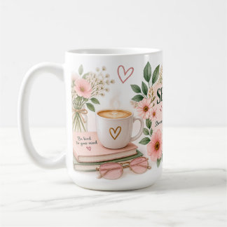 Self Care Club Floral Wellness Mug