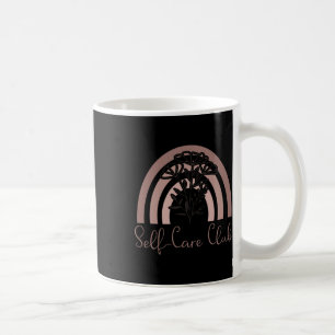 Self-care Club Saying Mental Health Awareness Rain Coffee Mug