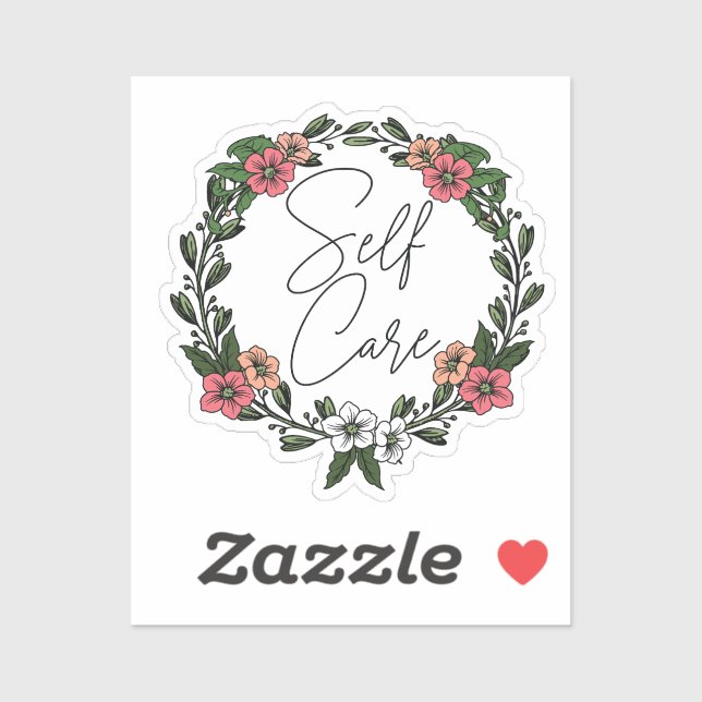 Self Care Floral  (Sheet)