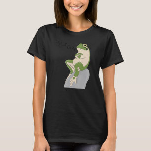   Self Care Frog In Relax T-Shirt