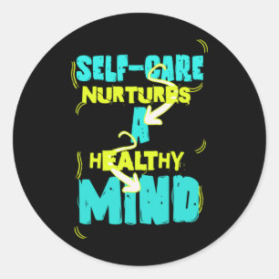 Self Care Healthy Mind Sticker