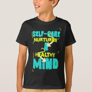 Self Care Healthy Mind Sticker T-Shirt
