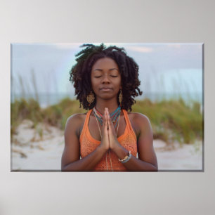 Self-Care Is A Journey To Radiance Poster