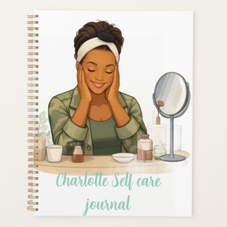 Self care journal planner