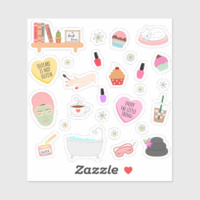 Self Care Me Time Cosy Chilling Bullet Journal  (Sheet)