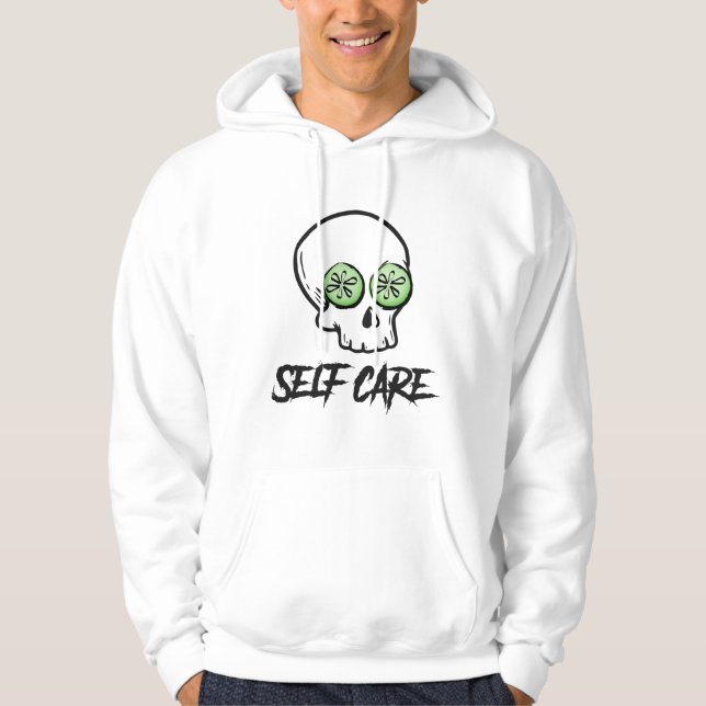 Self care mens hoodie (Front)
