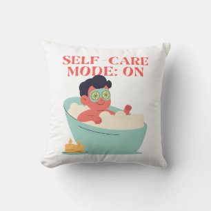 Self-Care Mode: ON – Cute & Funny Cartoon Bathing  Cushion