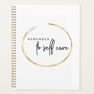 Self Care Planner
