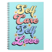 Self Care Safe Love Motivational Notebook – Wellne