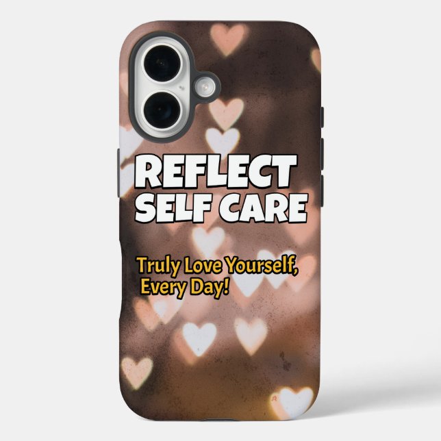  Self-Care-Themed Phone Case  (Back)