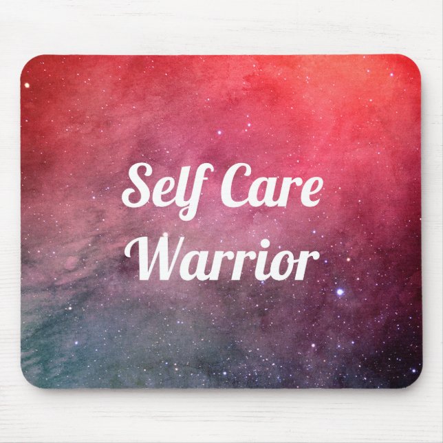 Self Care Warrior Mouse Mat (Front)