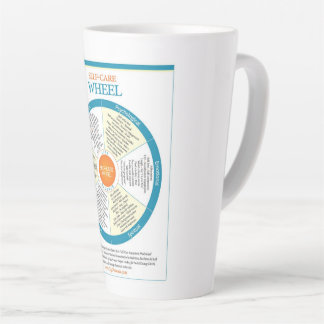 Self-Care Wheel Latte Mug