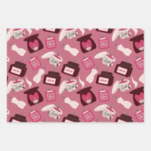 Self Care Wrapping Paper Sheet