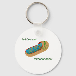self centered mitochondriac key ring