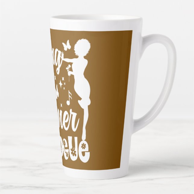 Self-Compassion Journey | Taming My Inner Dialogue Latte Mug (Right)
