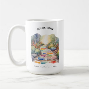 Self-Confidence Positive Affirmation Card Coffee Mug