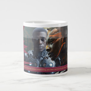 "Self-Control Is YOUR SuperPower" Large Coffee Mug