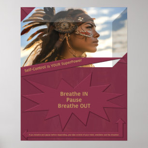 Self-Control Is YOUR SuperPower Poster