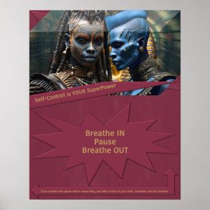 Self-Control Is YOUR SuperPower Poster