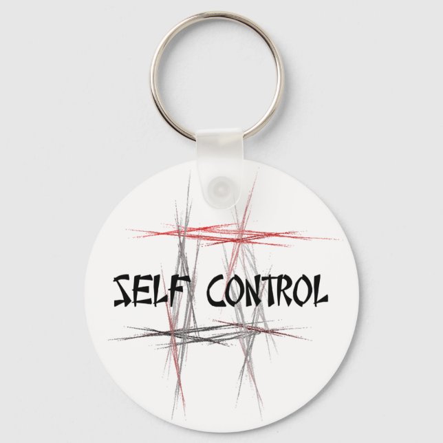 Self Control Keychain (Front)