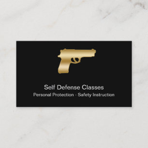 Self Defence Business Cards