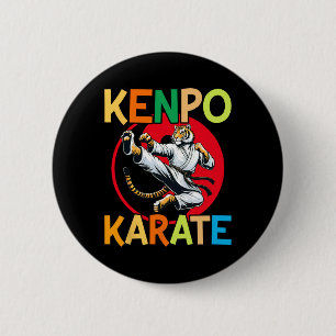 Self Defence Kenpo Karate Martial Arts 6 Cm Round Badge