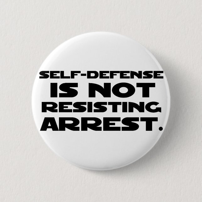 Self-Defense3 6 Cm Round Badge (Front)
