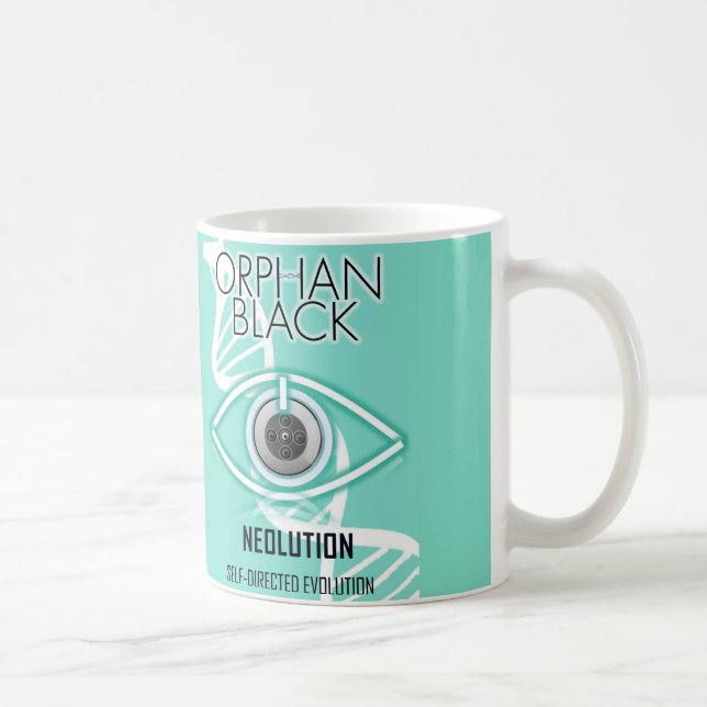 Self-Directed Evolution (Orphan Black Apparel) Coffee Mug (Right)