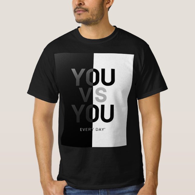 Self Discipline Changes Everything | Motivation Li T-Shirt (Front)