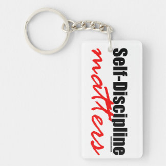 Self-Discipline Matters Key Ring