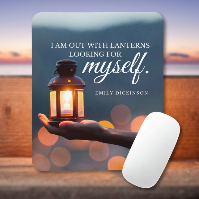 Self-Discovery Inspirational Quote Mouse Mat (Creator Uploaded)