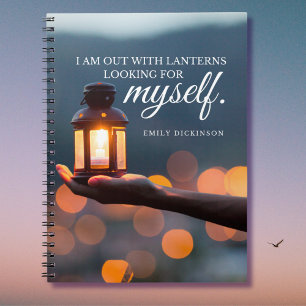 Self-Discovery Inspirational Quote Notebook