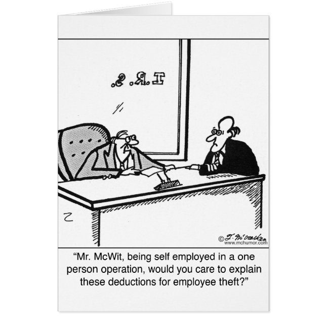 Self Employed & Employee Theft (Front)