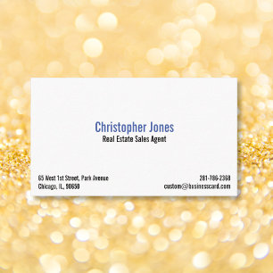 Self-employed Professionals Custom Business Card