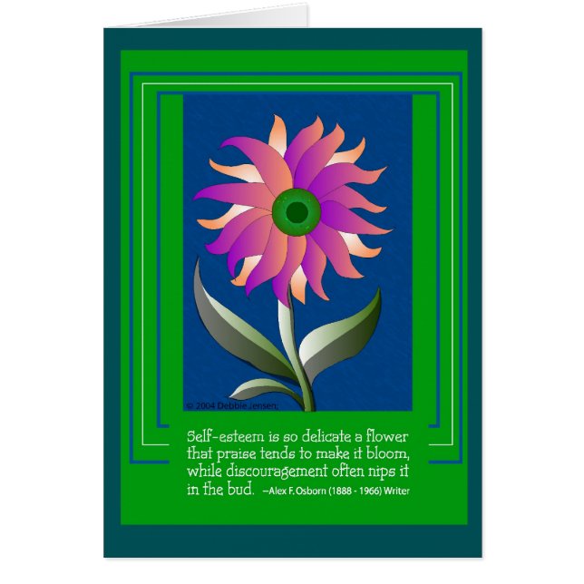 Self-Esteem by Debbie Jensen (Front)