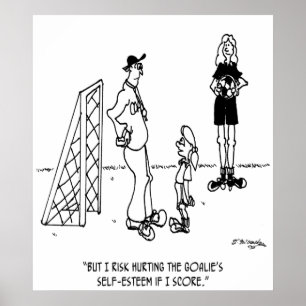 Self Esteem Cartoon 9471 Poster