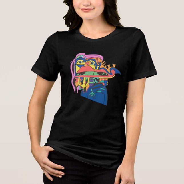 Self Esteem Under Construction Tri-Blend Shirt (Front)