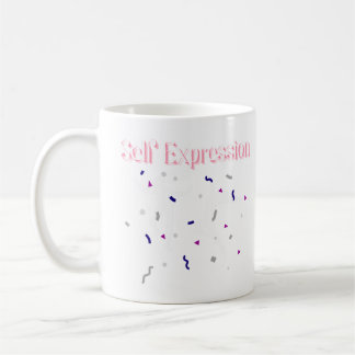Self Expression Women's Jersey V-Neck Coffee Mug