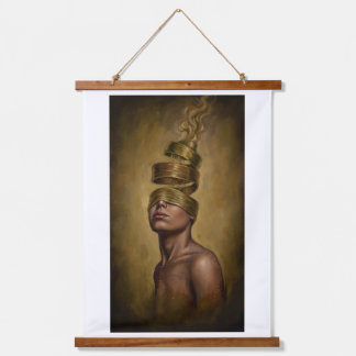 Self-Facing Hanging Tapestry