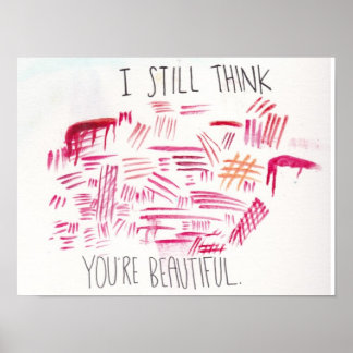 Self Harm Awareness and Acceptance Poster