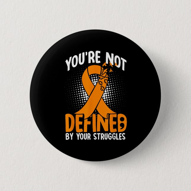 Self Harm Awareness Motivational Sitive Mindfulnes 6 Cm Round Badge (Front)