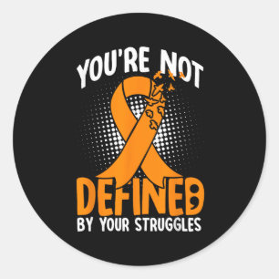 Self Harm Awareness Motivational Sitive Mindfulnes Classic Round Sticker