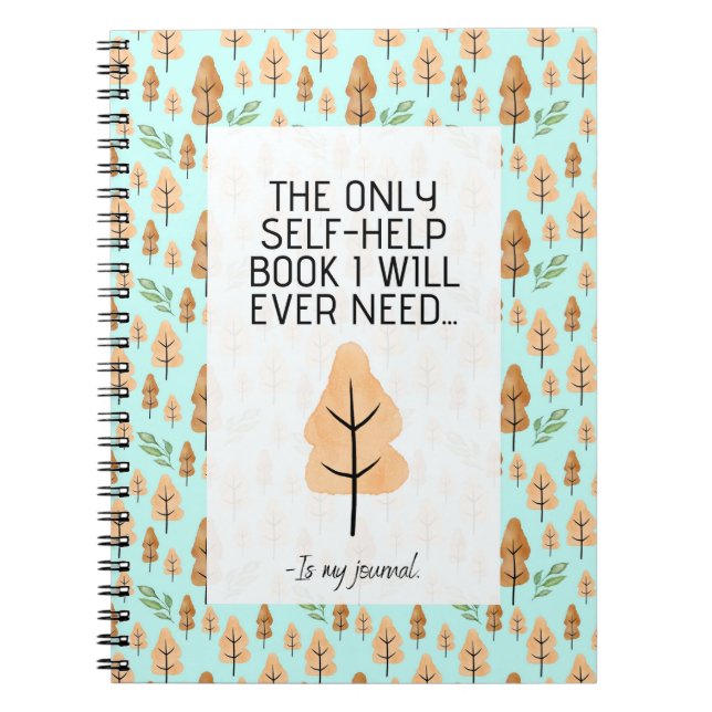 "Self Help" Journalling Notebook (Front)