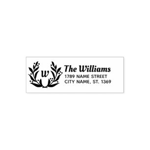 Self Inking Return Address Stamp