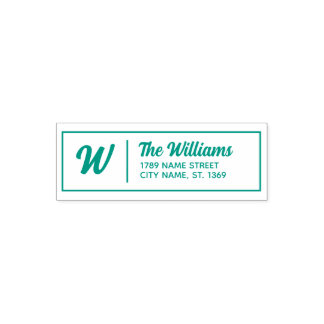 Self Inking Return Address Stamp
