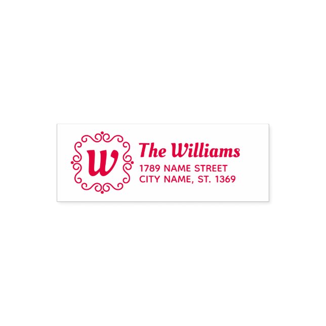 Self Inking Return Address Stamp (Design)
