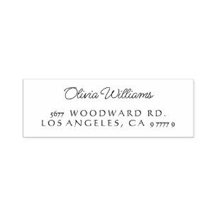 Self inking return address stamp "classic"