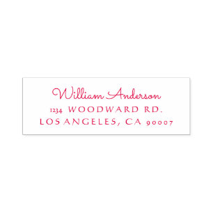 Self inking return address stamp "classic"