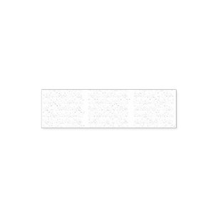 Self Inking Rubber Stamp